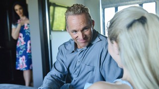 Tiny Blonde Stepdaughter Virgin Pussy Destroyed by Stepdad