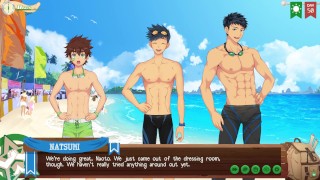 Natsumi True End Beach Yaoi Outdoor Scene